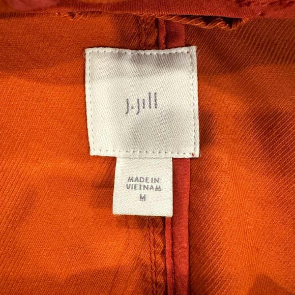 J Jill Lightweight Anorak in Bittersweet Rust - Picture 7 of 11